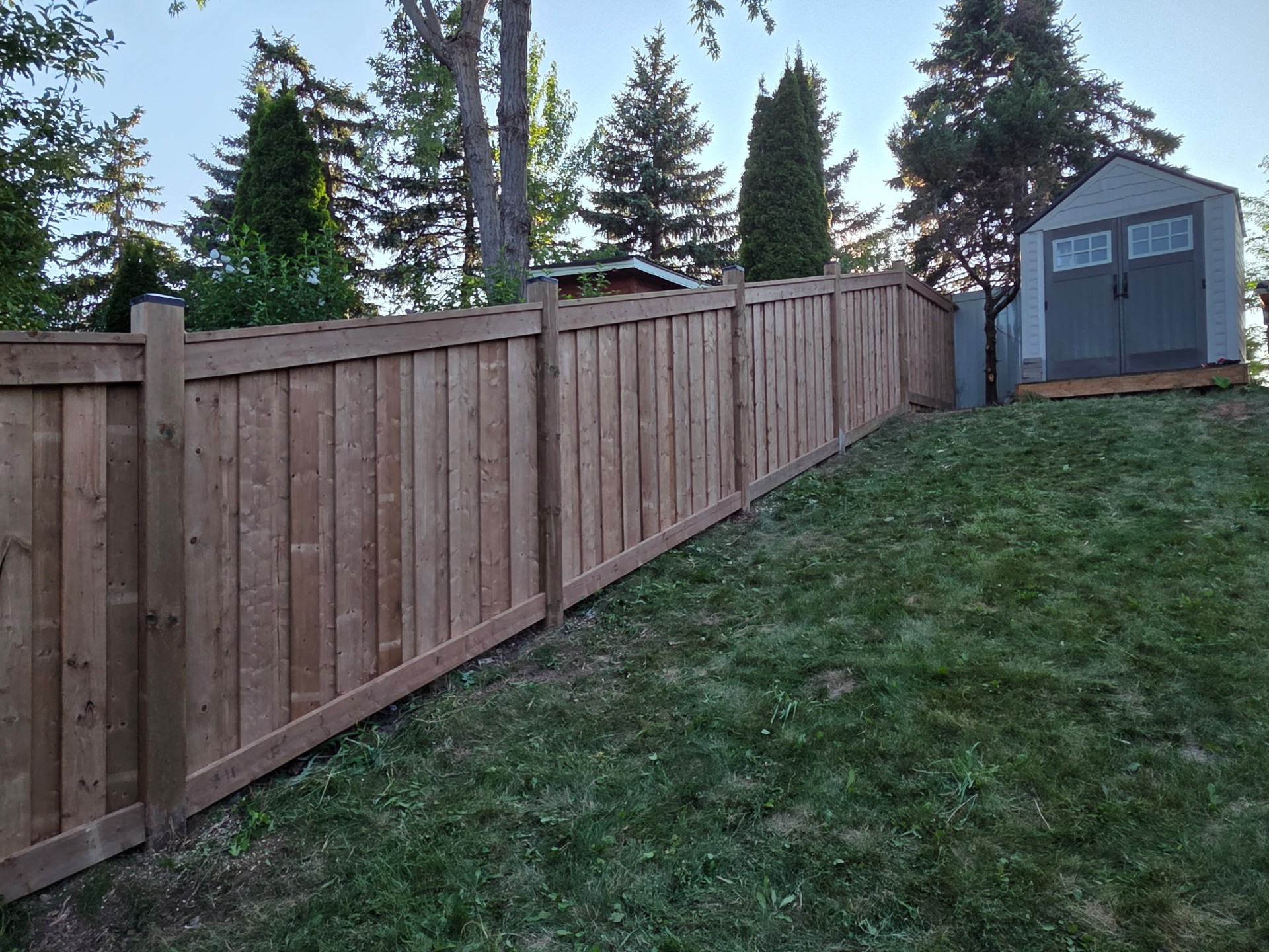 Oshawa – Backyard Privacy Fence