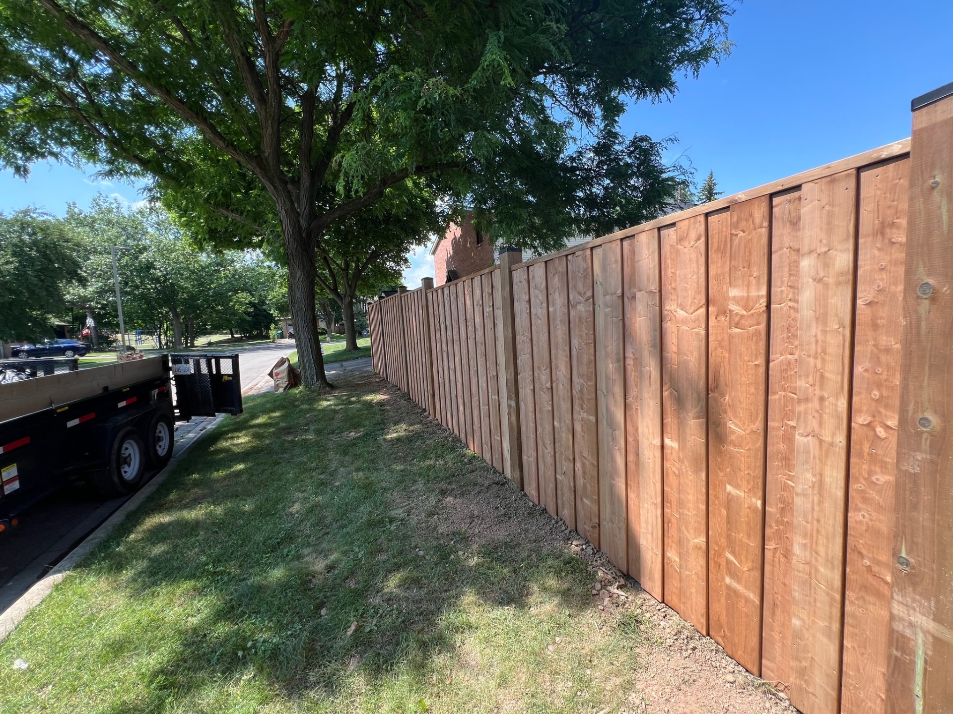 Mississauga – Cedar Streetside Fence