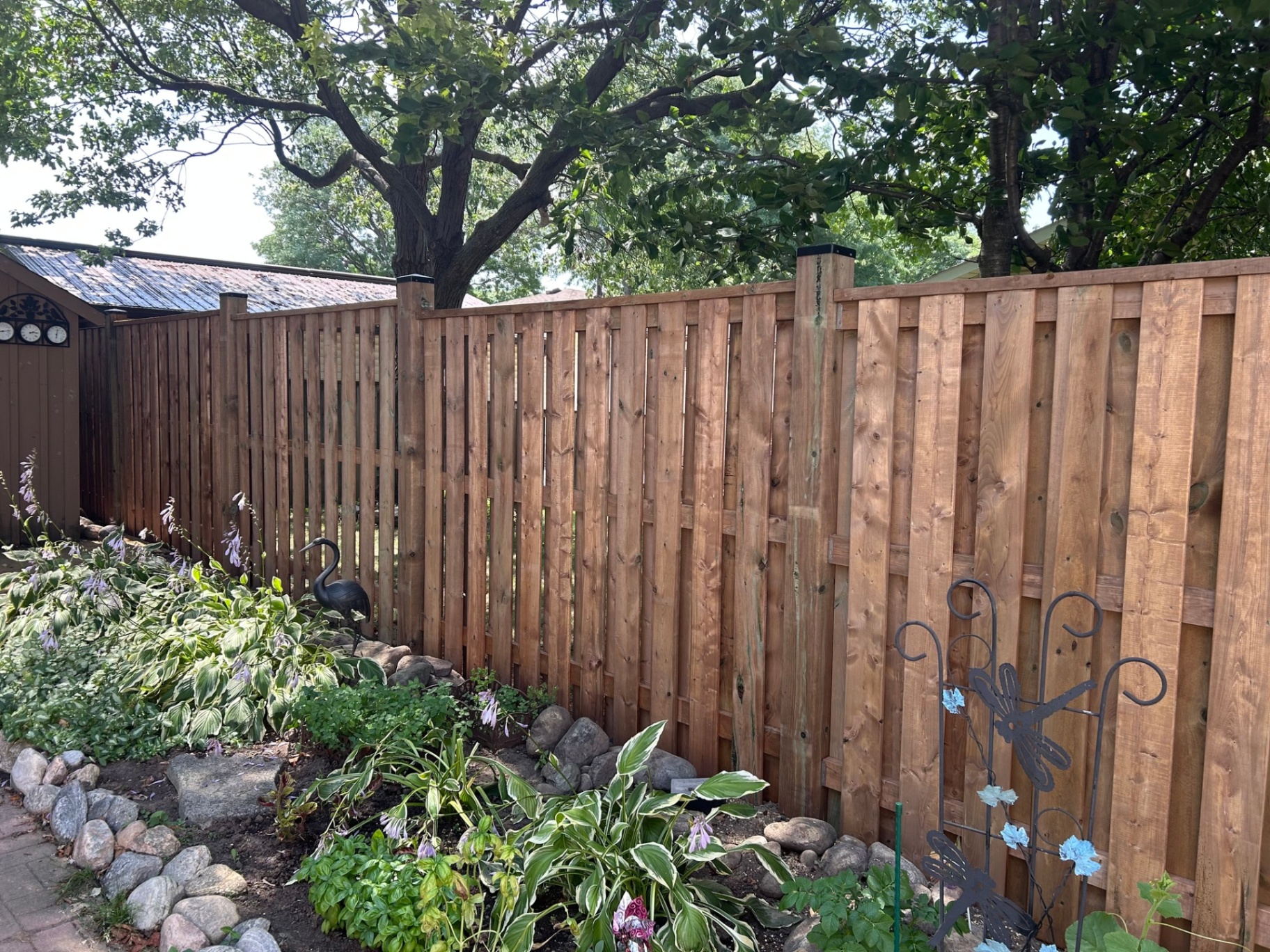 Etobicoke – Garden Fence Installation